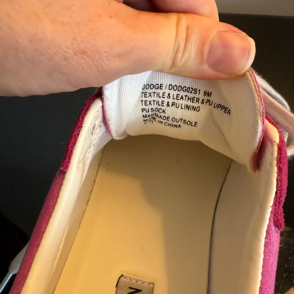 Steve Madden Pink and green platform sneaker - Picture 5 of 5